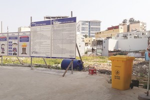 Dự án La Cosmo Residences ở quận Tân Bình nằm bất động nhiều năm nay do vướng pháp lý.