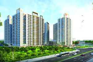 Phối cảnh tổng thể dự án Destino Centro tại cửa ngõ phía Tây TP.HCM.