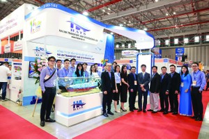 Hải An cùng các đơn vị thành viên tại Triển lãm quốc tế Logistics Việt Nam 2024.