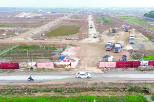 Một góc dự án Vinhomes Đan Phượng. Ảnh: Dũng Minh.