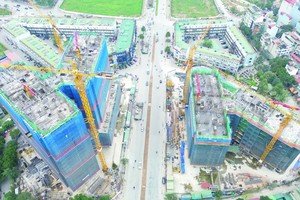 Nhiều dự án triển khai trở lại sau khi được gỡ vướng. Ảnh: Dũng Minh.