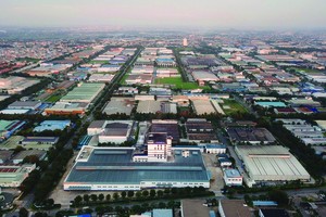 Khu công nghiệp VSIP Bình Dương. Ảnh: Lê Toàn.