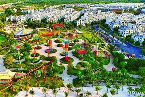 Hàng loạt khu đô thị vệ tinh mới sẽ mọc lên, đáp ứng cho mục tiêu giãn dân đô thị. Ảnh: Lê Toàn.