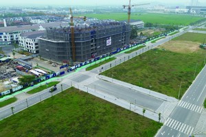 Đô thị mới An Vân Dương có nhiều dự án nhà ở mới được triển khai xây dựng. Ảnh: Ngọc Tân.