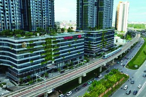 Các dự án dọc tuyến Metro số 1 ghi nhận mức tăng giá 10-30% trong vòng 2 năm.