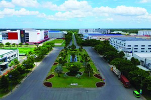 Nghị quyết 68 thúc đẩy hơn nữa quy trình chuyển đổi từ khu công nghiệp truyền thống sang khu công nghiệp sinh thái. Ảnh: Lê Toàn.