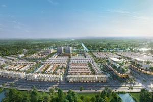 River Park thừa hưởng vị trí đắc địa của LA Home với mặt tiền đại lộ Lương Hòa - Bình Chánh lộ giới 60m, giúp kết nối TPHCM chỉ từ 5 phút.