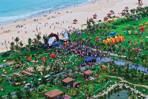 Các bất động sản biển tiềm năng đang thu hút mạnh dòng tiền.