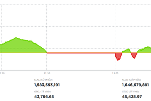 Dòng tiền mạnh dẫn dắt, VN-Index vượt qua mốc 1.600 điểm