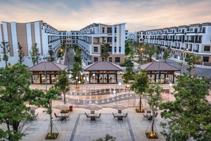Nhiều block nhà tại Thành phố Thiên niên kỷ T&T City Millennia đã hoàn thiện nhưng chủ đầu tư chưa vội mở bán.