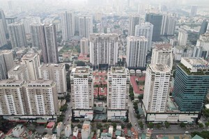 Giá căn hộ Hà Nội đã vượt TP.HCM. Ảnh: Dũng Minh.