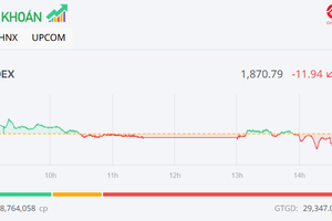 Nhà đầu tư chốt lời, VN-Index tiếp tục điều chỉnh