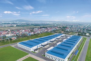 Một dự án kho xưởng xây sẵn của BWID. Ảnh: Thành Nguyễn.