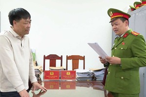 Thi hành quyết định khởi tố bị can đối với Nguyễn Xuân Biên