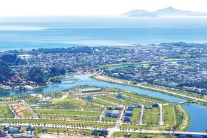 Thị trường miền Trung cũng chứng kiến sự trở lại của phân khúc đất nền sau thời gian dài trầm lắng. Ảnh: Ngọc Tân.