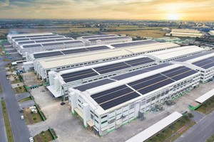 Yếu tố bền vững ngày càng được coi trọng tại các khu công nghiệp. Ảnh: Thành Nguyễn.