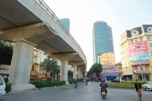 Hà Nội đặt mục tiêu đến năm 2030 hoàn thành khoảng 100 km đường sắt đô thị.