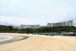 Một dự án nghỉ dưỡng tại Mũi Né. Ảnh: Bình Minh.