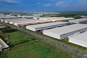 Nhu cầu nhà xưởng xây sẵn đang tăng cao tại Việt Nam. Ảnh: Lê Toàn.