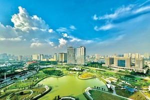 Phát triển bền vững đang trở thành con đường phải đi với nhiều nhà phát triển bất động sản nhà ở. ảnh: Dũng Minh.