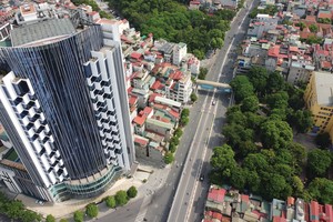 Giá nhà Hà Nội đã quá cao. Ảnh: Dũng Minh.