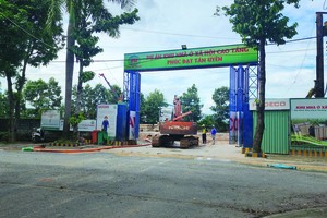 Dự án nhà ở xã hội Phúc Đạt Tân Uyên có giá bán tương đương khu vực trung tâm TP.HCM. Ảnh: Lê Toàn.