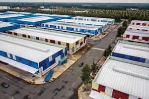 Nhà kho, nhà xưởng xây sẵn sẽ tiếp tục thu hút tốt khách thuê thời gian tới. Ảnh: Thành Nguyễn.