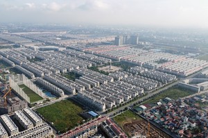 Các đại đô thị quy mô hàng ngàn héc-ta xuất hiện ngày càng nhiều. Ảnh: Dũng Minh.