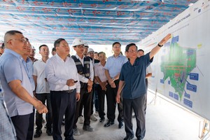 Phó Thủ tướng Phạm Gia Túc kiểm tra, chỉ đạo tháo gỡ vướng mắc các công trình phục vụ APEC 2027.
