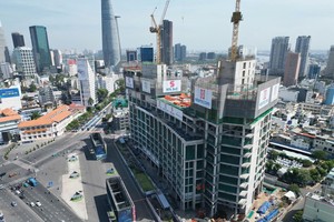 Khu tứ giác Bến Thành. Ảnh: Lê Toàn.