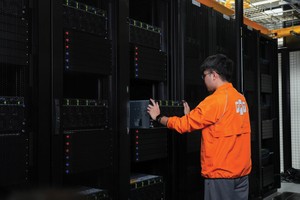 Nguồn cung trung tâm dữ liệu tại khu vực châu Á - Thái Bình Dương nói chung và Việt Nam nói riêng đang gia tăng nhanh. Ảnh: Dũng Minh.