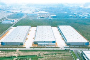 Đến cuối quý II/2026, tổng diện tích cho thuê thuần nhà xưởng xây sẵn khu vực phía Nam đạt 6,85 triệu m2. Ảnh: Lê Toàn.