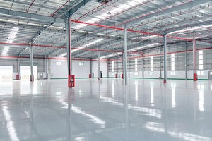 Nhu cầu kho xưởng xây sẵn đang tăng nhanh. Ảnh: Thành Nguyễn.
