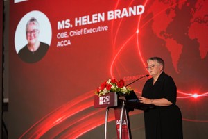 Bà Helen Brand, Tổng giám đốc ACCA toàn cầu. Ảnh: ACCA Việt Nam
