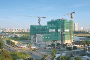 Trung tâm thương mại Hanoi Takashimaya S.C sẽ chính thức đón khách trong năm 2027. Ảnh: Công Thành.