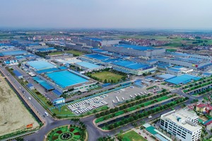 Lĩnh vực khu công nghiệp đang hút mạnh vốn FDI. Ảnh: Dũng Minh.