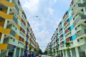Một dự án nhà ở xã hội cho thuê tại TP.HCM. Ảnh: Lê Toàn.