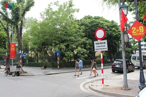 Hình ảnh: Các tuyến phố đi bộ quanh Hồ Hoàn Kiếm trước giờ G