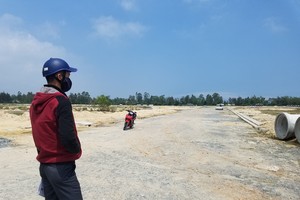 Một dự án tại Khu đô thị mới Điện Nam- Điện Ngọc.