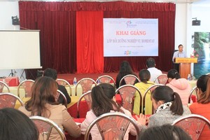 Lớp bồi dưỡng nghiệp vụ Homestay cho cán bộ, công chức, viên chức làm công tác quản lý về du lịch Kon Tum.  