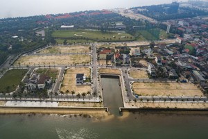Một dự án của Công ty cổ phần Địa ốc First Real tại khu vực TP. Đồng Hới, Quảng Bình.