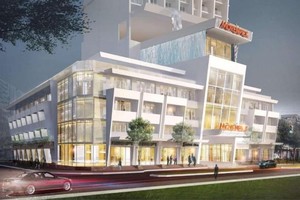 Phối cảnh dự án Movenpick Central Quảng Bình.