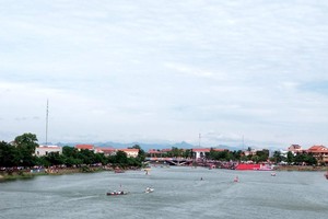 Sông Kiến Giang, huyện Lệ Thủy, tỉnh Quảng Bình.