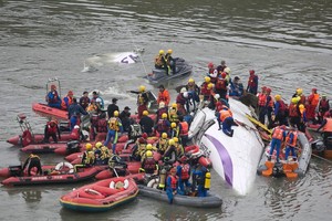 Máy bay ATR 72 của TransAsia Airway gặp nạn