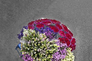 Những gánh hàng rong tuyệt đẹp khi nhìn từ trên cao