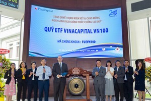 Quỹ ETF Vinacapital VN100 niêm yết chứng chỉ quỹ FUEVN100