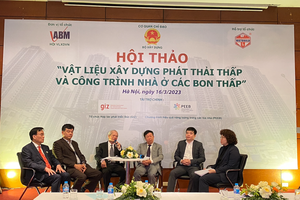 Sử dụng vật liệu xây dựng phát thải thấp, góp phần thực hiện đề án xây dựng ít nhất 1 triệu căn hộ nhà ở xã hội