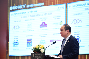 Ông Furusawa Yasuyuki, Thành viên Ban giám đốc Điều hành, Tập đoàn AEON (Nhật Bản) phụ trách thị trường Việt Nam, kiêm Tổng giám đốc AEON Việt Nam