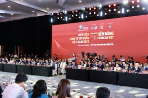 Toàn cảnh Phiên đối thoại cấp cao (Ảnh: Chí Cường)