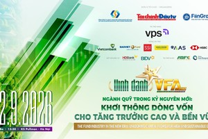 VFA 2026 - Mùa đầu tiên của Giải thưởng Quỹ đầu tư chứng khoán Việt Nam sẽ diễn ra ngày 22/9